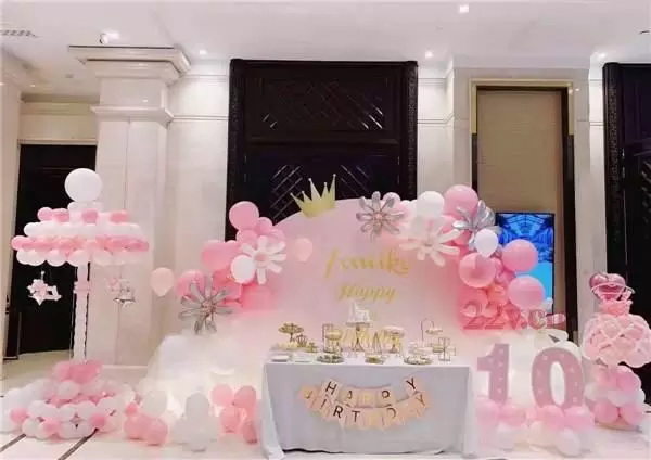 成都派对气球布置/婚礼求婚策划/生日寿宴装饰
