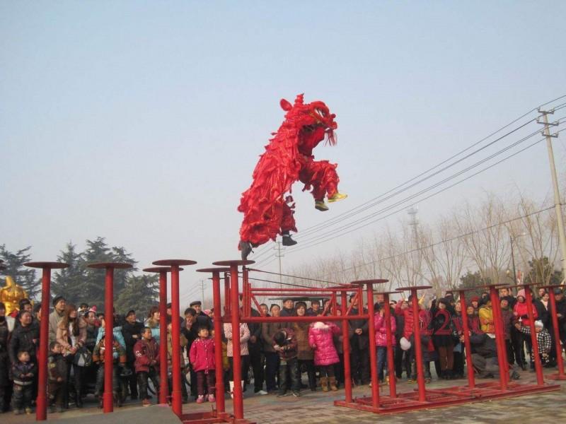 邛崃舞狮庆典 ​舞龙舞狮的中国民俗风