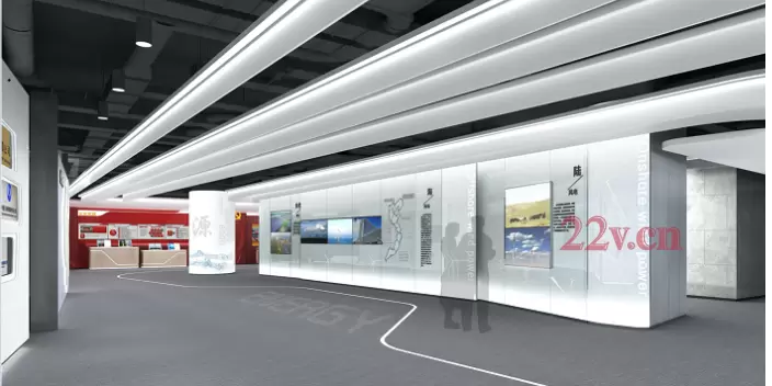 四川室内企业展厅如何设计,企业展厅