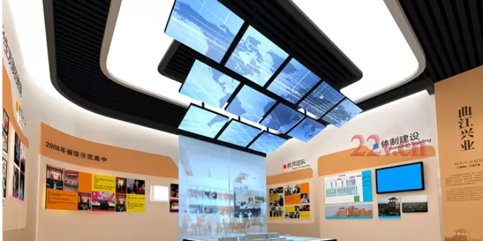 四川集团企业展厅设计搭建,企业展厅