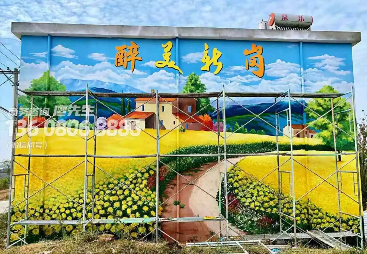 成都青城山庆典公司美丽乡村彩绘文化墙多少钱一方2022已更新（今日/介绍）